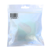 Ein versiegelter, transparenter Plastikbeutel mit Aufhänger zeigt das Owlet Dream Sock Set Mint (Gr. 1 + Gr. 2) von Owlet. Der Beutel ist oben links mit einem Barcode und einem SKU-Etikett versehen, das den Blick auf die weißen Artikel im Inneren freigibt.